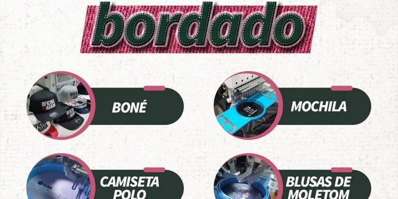 04 Principais produtos para personalizar com bordado