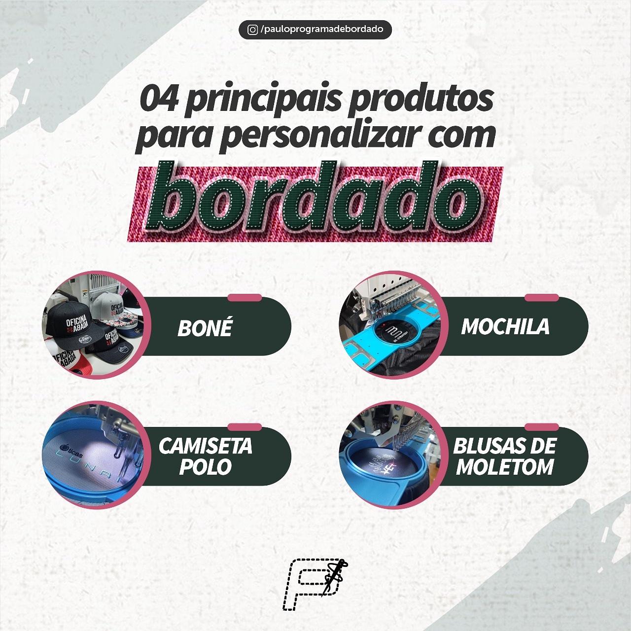 Principais produtos para personalização