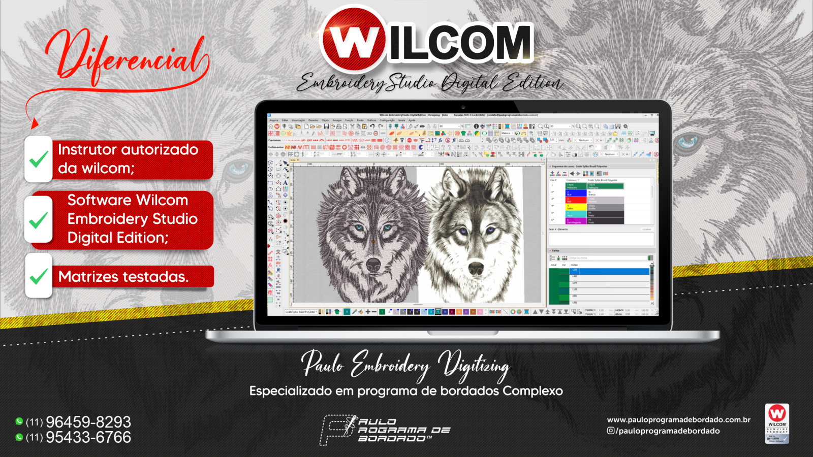 Wilcom Embroidery Studio Digital Edition 