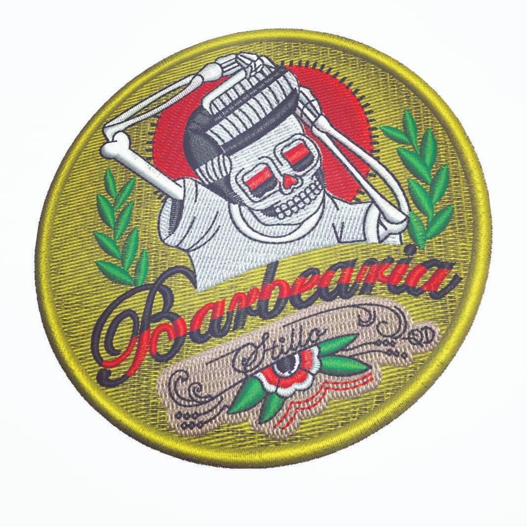 Você pode escolher em bordar....