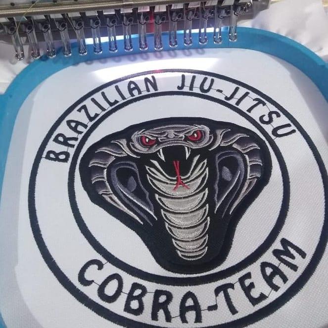 Patch com aplicação de tecido