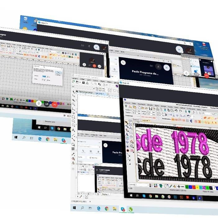 udo pronto vamos de produtividade Paulo embroidery digitizing ™