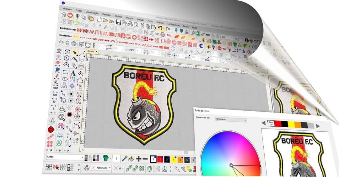 Para garantir alta qualidade na realização de bordados personalizados