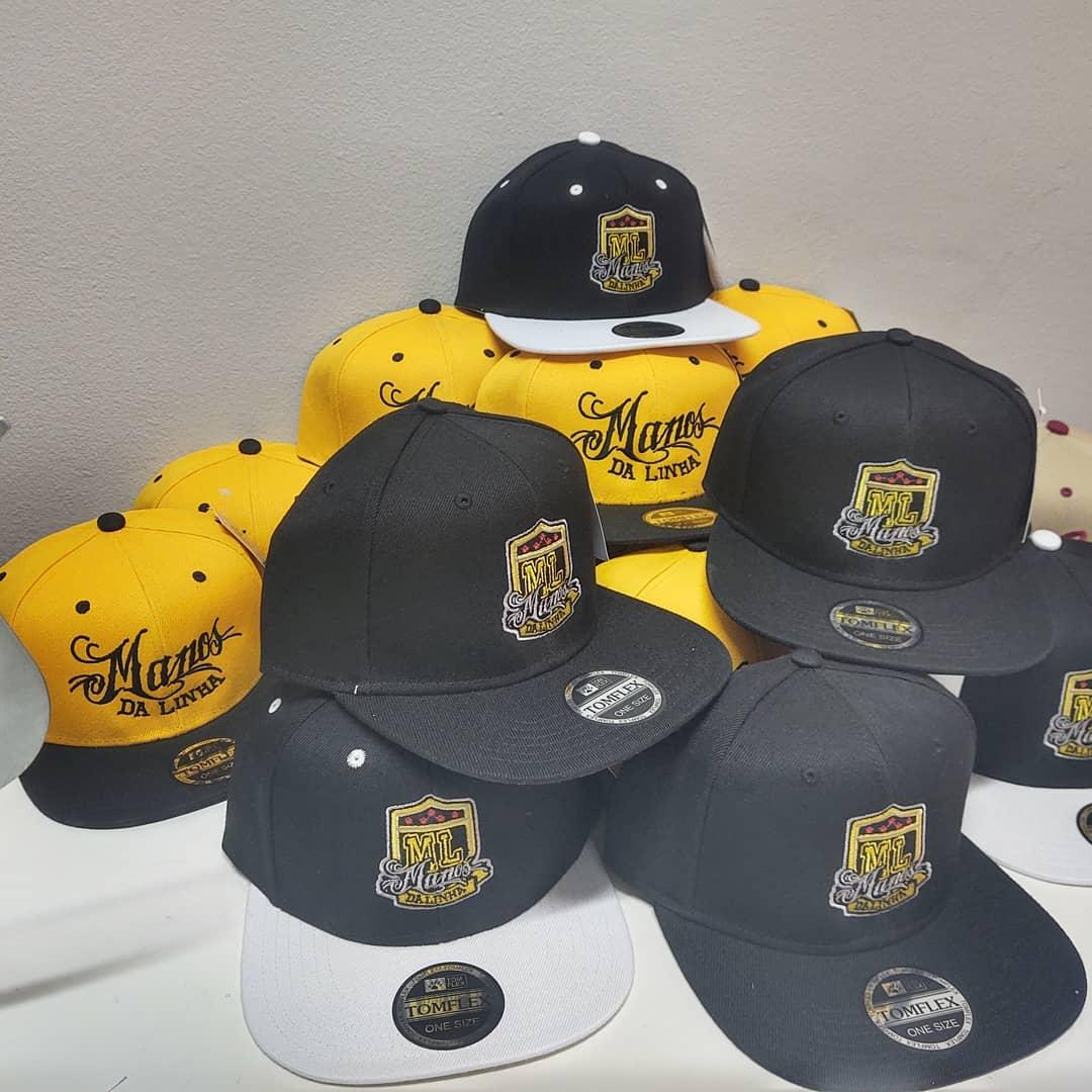 Boné personalizado com logo frontal