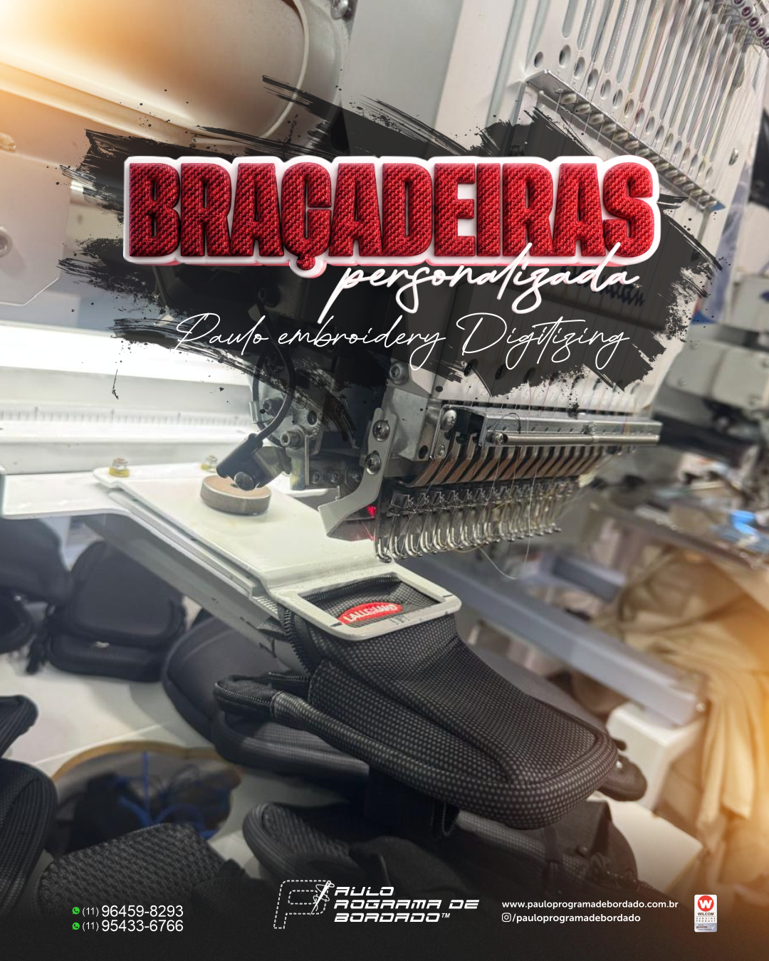 ATÉ OS MENORES DETALHES MERECEM UM BORDADO DE ALTO NÍVEL!